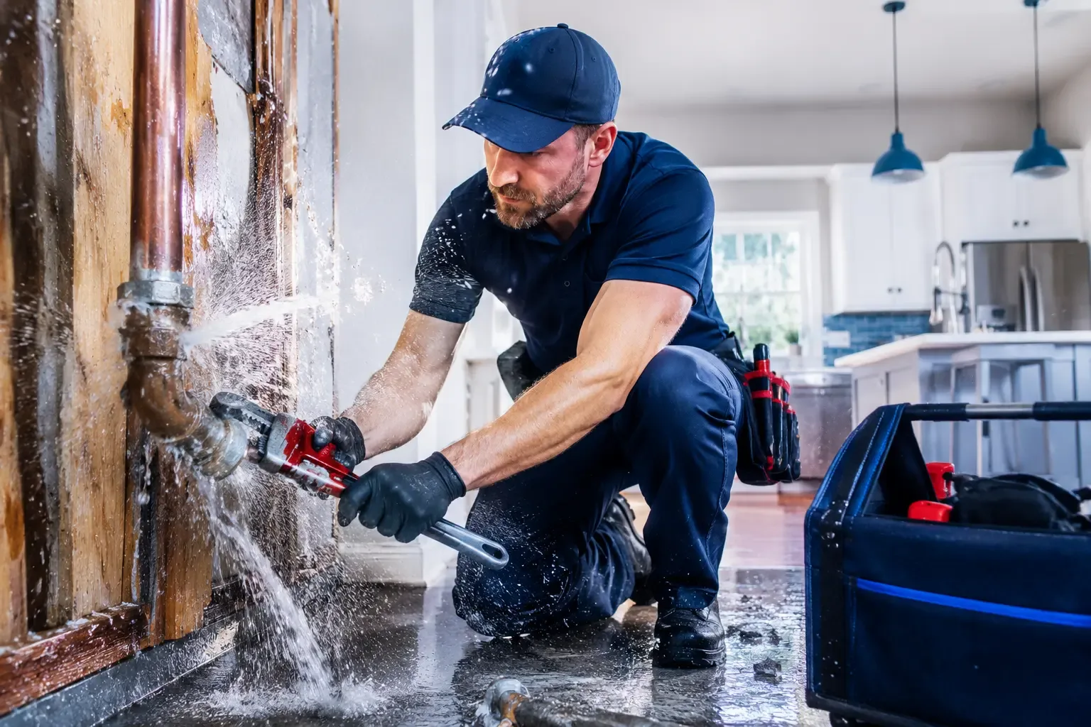 Local emergency pipe repair professionals in Arkansas City, KS